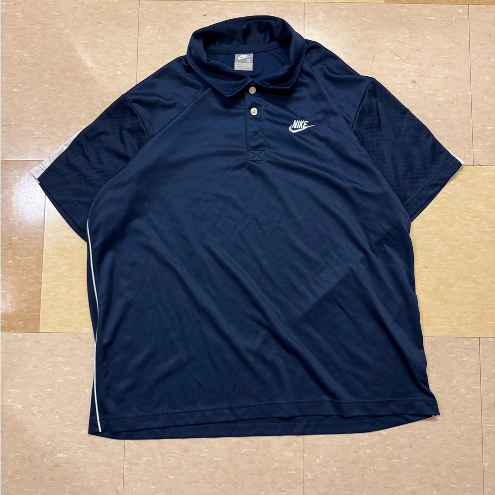Nike Men's Dark Blue Polo Shirt